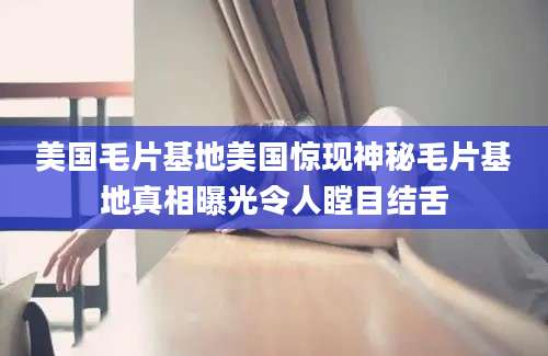 美国毛片基地美国惊现神秘毛片基地真相曝光令人瞠目结舌