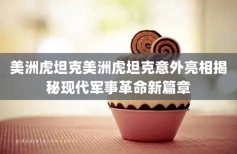美洲虎坦克美洲虎坦克意外亮相揭秘现代军事革命新篇章