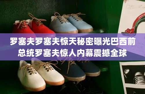 罗塞夫罗塞夫惊天秘密曝光巴西前总统罗塞夫惊人内幕震撼全球
