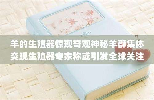 羊的生殖器惊现奇观神秘羊群集体突现生殖器专家称或引发全球关注