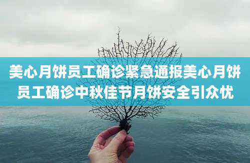 美心月饼员工确诊紧急通报美心月饼员工确诊中秋佳节月饼安全引众忧