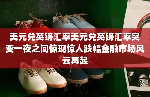美元兑英镑汇率美元兑英镑汇率突变一夜之间惊现惊人跌幅金融市场风云再起