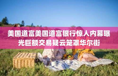美国道富美国道富银行惊人内幕曝光巨额交易疑云笼罩华尔街