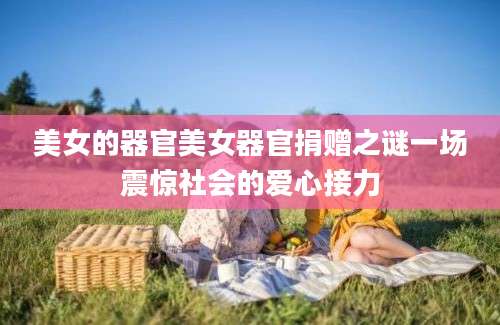 美女的器官美女器官捐赠之谜一场震惊社会的爱心接力