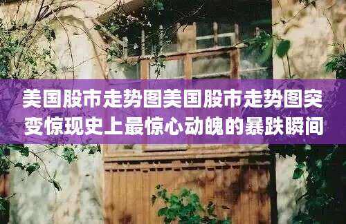美国股市走势图美国股市走势图突变惊现史上最惊心动魄的暴跌瞬间